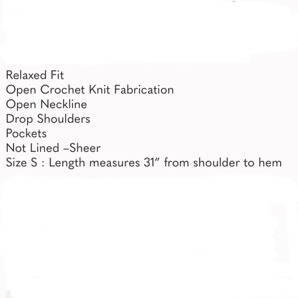 Transitional Open Knit Cardi - Picture 3 of 3